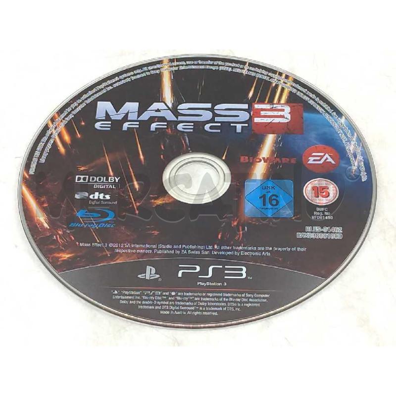 VIDEO GIOCO PS3 MASS EFFECT 3  BIOWARE | Mercatino dell'Usato Moncalieri bengasi 5