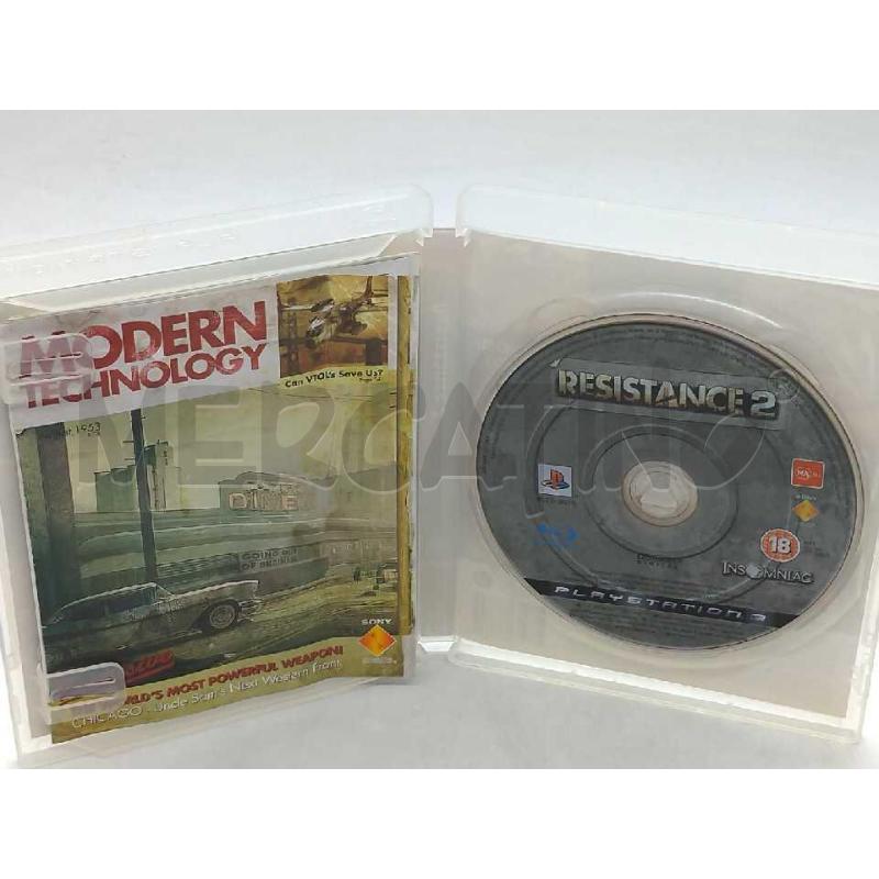 VIDEO GIOCO PS3 RESISTANCE 2 | Mercatino dell'Usato Moncalieri bengasi 3