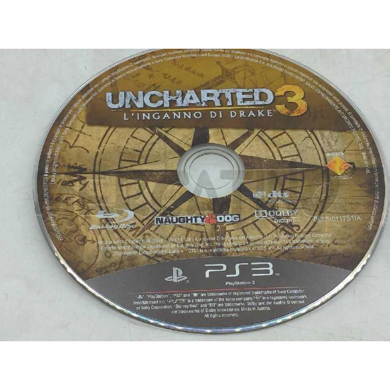 VIDEO GIOCO PS3 UNCHARTED 3 L'INGANNO DI DRAKE | Mercatino dell'Usato Moncalieri bengasi 5