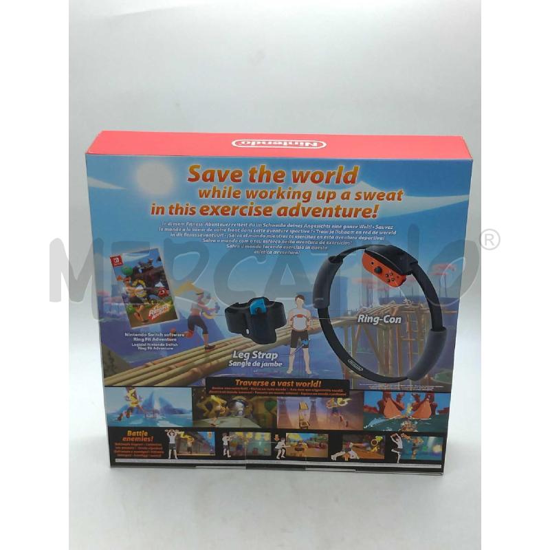 VIDEO GIOCO RING FIT ADVENTURE NINTENDO SWITCH | Mercatino dell'Usato Moncalieri bengasi 2