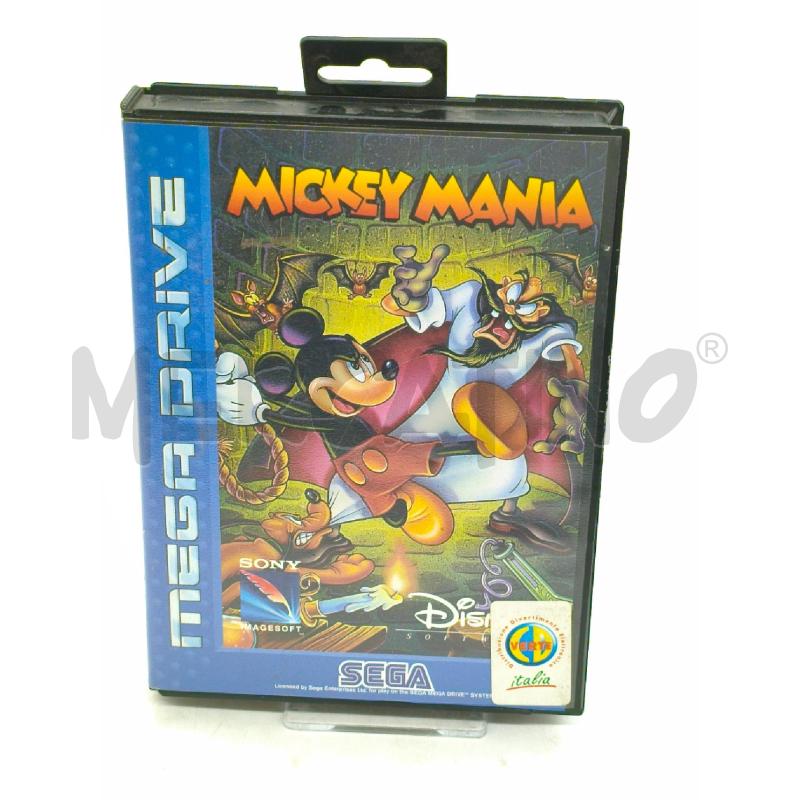 VIDEO GIOCO SEGA MEGA DRIVE DISNEY MICKEY MANIA  | Mercatino dell'Usato Moncalieri bengasi 1