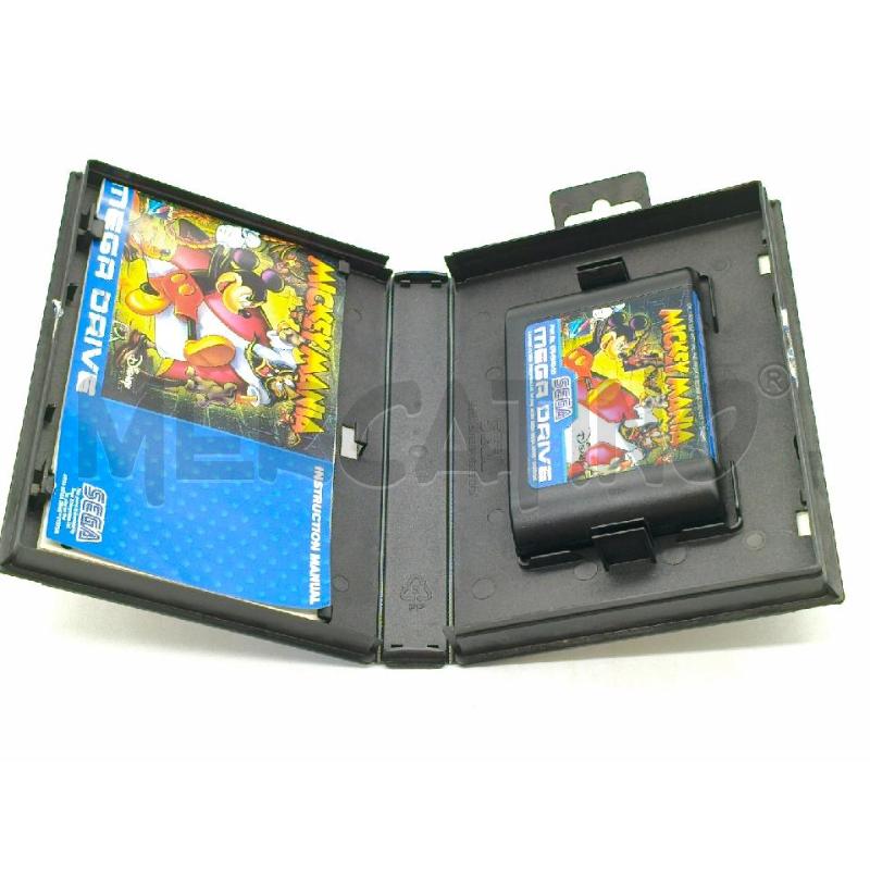 VIDEO GIOCO SEGA MEGA DRIVE DISNEY MICKEY MANIA  | Mercatino dell'Usato Moncalieri bengasi 3