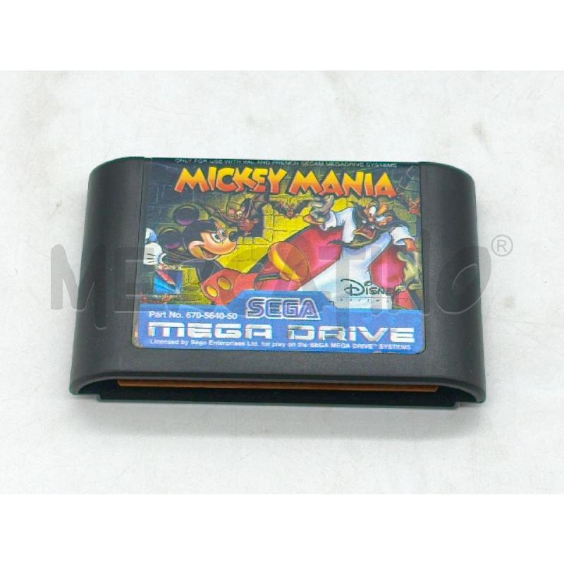 VIDEO GIOCO SEGA MEGA DRIVE DISNEY MICKEY MANIA  | Mercatino dell'Usato Moncalieri bengasi 4