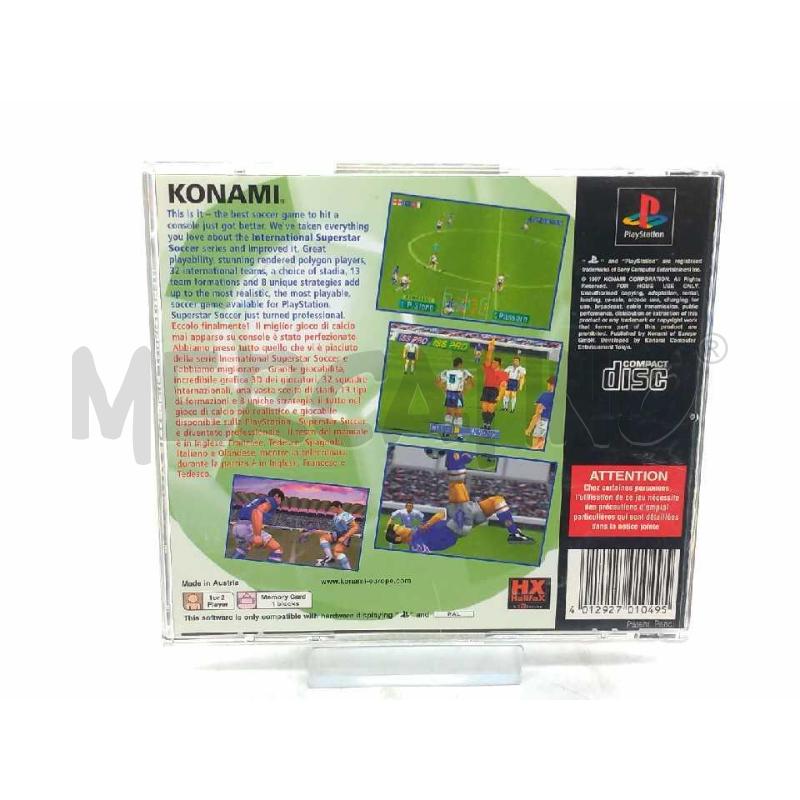 VIDEO GIOCO SONY INTERNATIONAL SUPERSTAR SOCCER PRO | Mercatino dell'Usato Moncalieri bengasi 2
