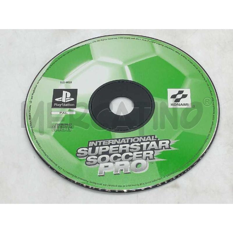 VIDEO GIOCO SONY INTERNATIONAL SUPERSTAR SOCCER PRO | Mercatino dell'Usato Moncalieri bengasi 5