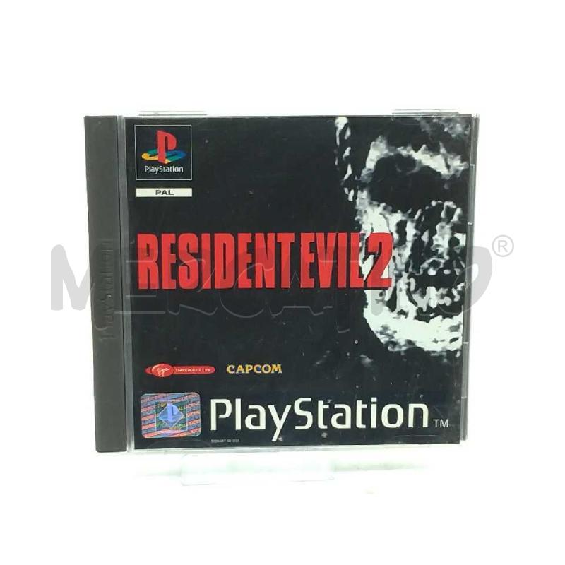 VIDEO GIOCO SONY PS1 RESIDENT EVIL 2 LIEVI RIGHE | Mercatino dell'Usato Moncalieri bengasi 1