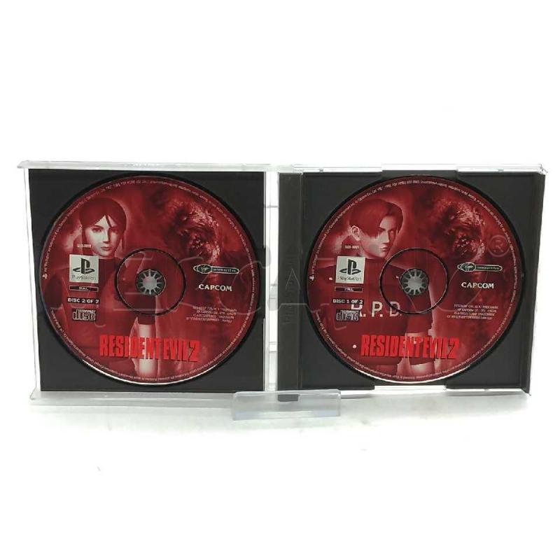 VIDEO GIOCO SONY PS1 RESIDENT EVIL 2 LIEVI RIGHE | Mercatino dell'Usato Moncalieri bengasi 3