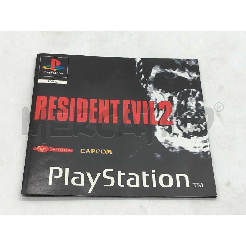 VIDEO GIOCO SONY PS1 RESIDENT EVIL 2 LIEVI RIGHE | Mercatino dell'Usato Moncalieri bengasi 4
