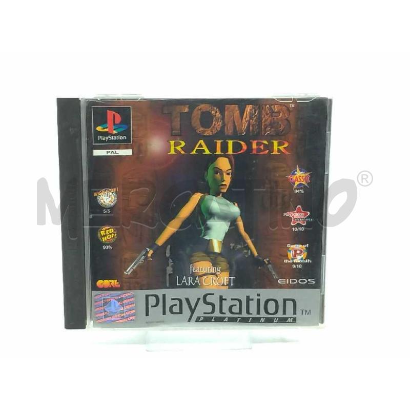 VIDEO GIOCO SONY PS1 TOMB RAIDER PLATINUM | Mercatino dell'Usato Moncalieri bengasi 1