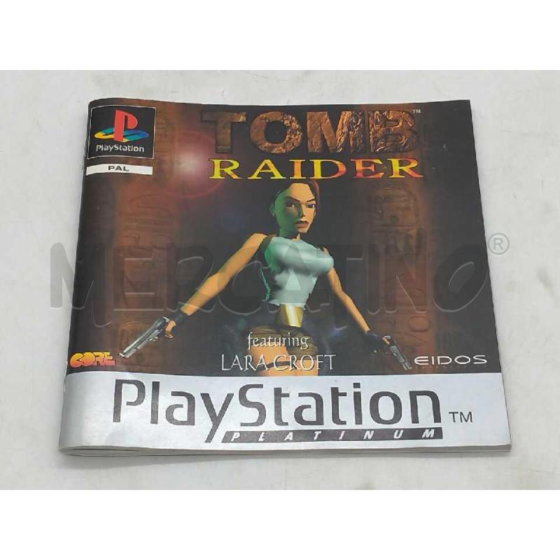 VIDEO GIOCO SONY PS1 TOMB RAIDER PLATINUM | Mercatino dell'Usato Moncalieri bengasi 4