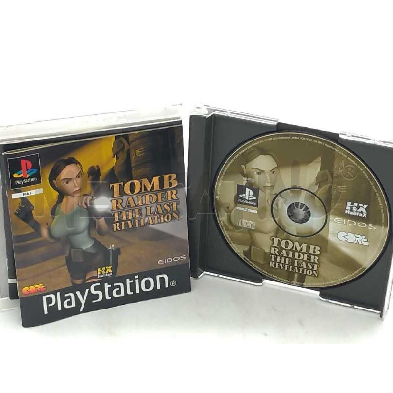 VIDEO GIOCO SONY PS1 TOMB RAIDER THE LAST REVELATION | Mercatino dell'Usato Moncalieri bengasi 3