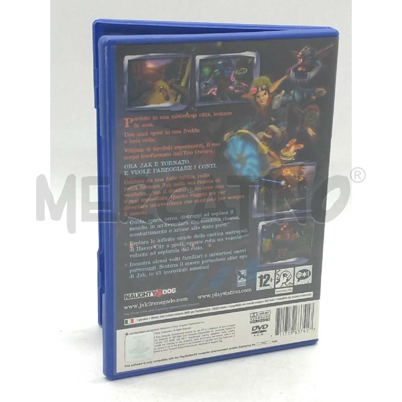 VIDEO GIOCO SONY PS2 JAK II RENEGADE | Mercatino dell'Usato Moncalieri bengasi 2