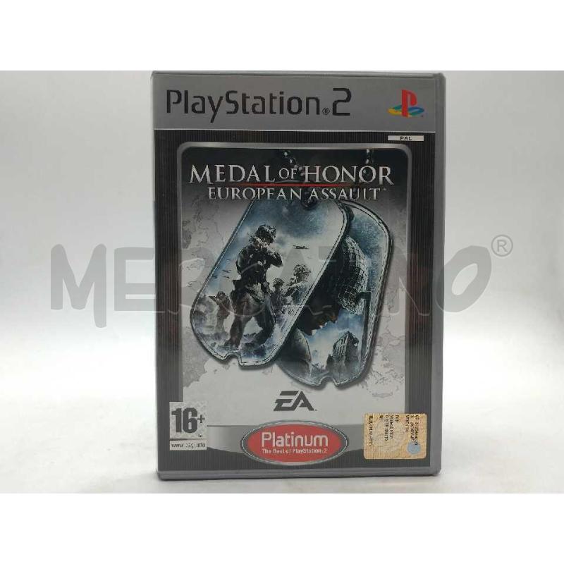 VIDEO GIOCO SONY PS2 MEDAL OF HONOR EUROPEAN ASSAULT  | Mercatino dell'Usato Moncalieri bengasi 1