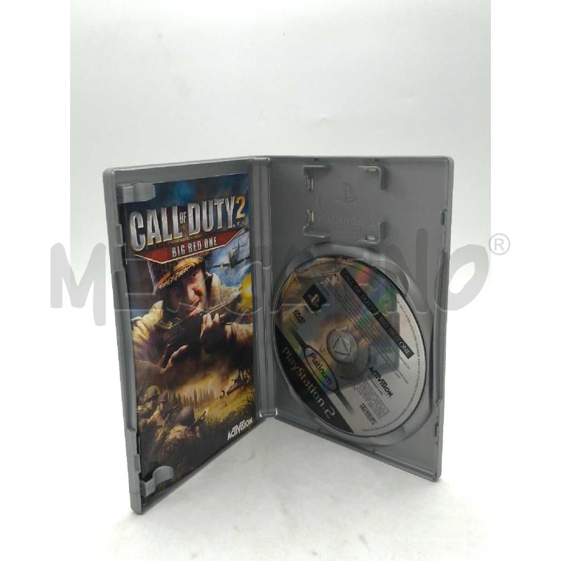 VIDEO GIOCO SONY PS2 PLATINUM CALL OF DUTY 2 BIG RED ONE | Mercatino dell'Usato Moncalieri bengasi 3