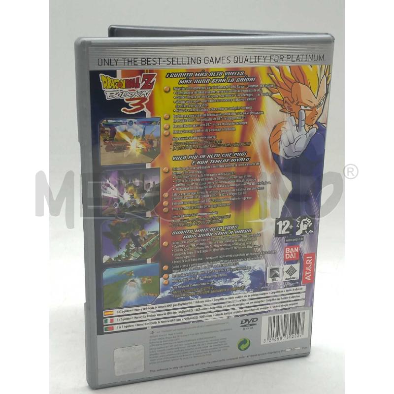 VIDEO GIOCO SONY PS2 PLATINUM DRAGONBALL Z BUDOKAI 3 | Mercatino dell'Usato Moncalieri bengasi 2