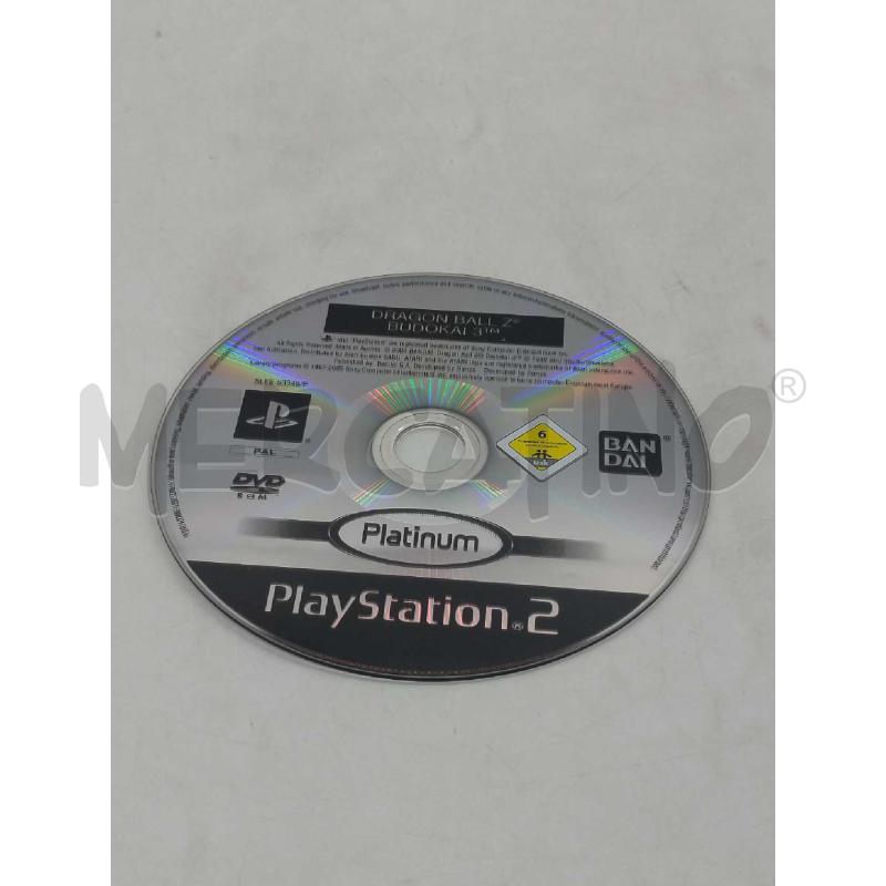 VIDEO GIOCO SONY PS2 PLATINUM DRAGONBALL Z BUDOKAI 3 | Mercatino dell'Usato Moncalieri bengasi 4