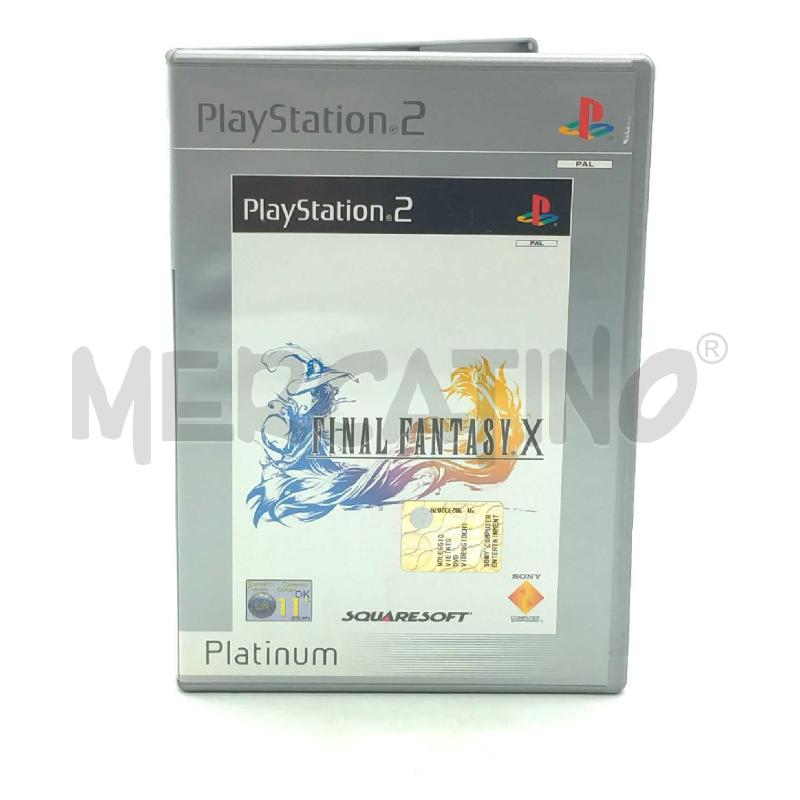 VIDEO GIOCO SONY PS2 PLATINUM FINAL FANTASY X  | Mercatino dell'Usato Moncalieri bengasi 1