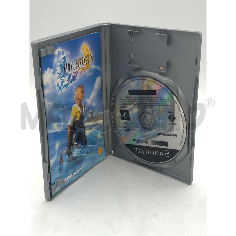 VIDEO GIOCO SONY PS2 PLATINUM FINAL FANTASY X  | Mercatino dell'Usato Moncalieri bengasi 3