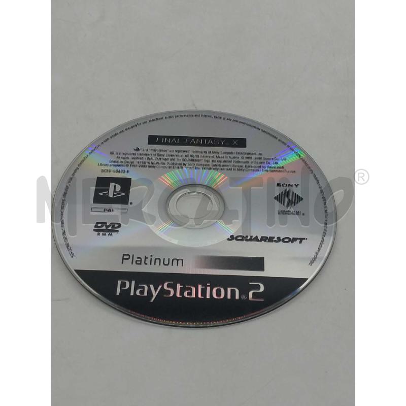 VIDEO GIOCO SONY PS2 PLATINUM FINAL FANTASY X  | Mercatino dell'Usato Moncalieri bengasi 5