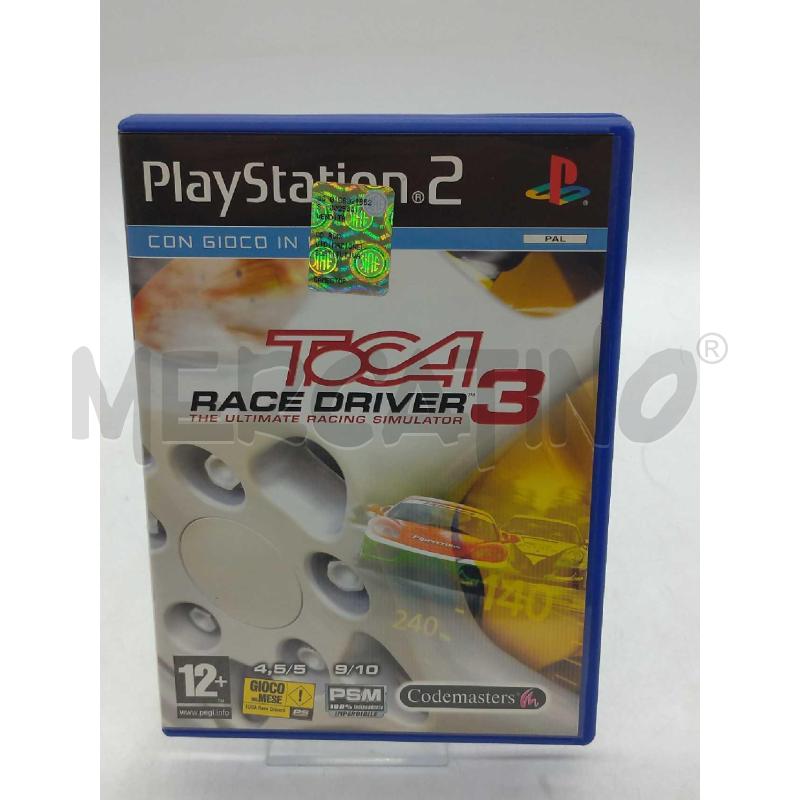 VIDEO GIOCO SONY PS2 TOCA 3 RACE DRIVER THE ULKTIMATE RACING SIMULATOR | Mercatino dell'Usato Moncalieri bengasi 1