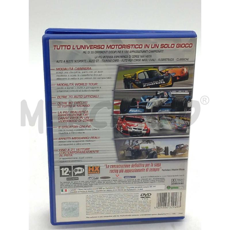 VIDEO GIOCO SONY PS2 TOCA 3 RACE DRIVER THE ULKTIMATE RACING SIMULATOR | Mercatino dell'Usato Moncalieri bengasi 2