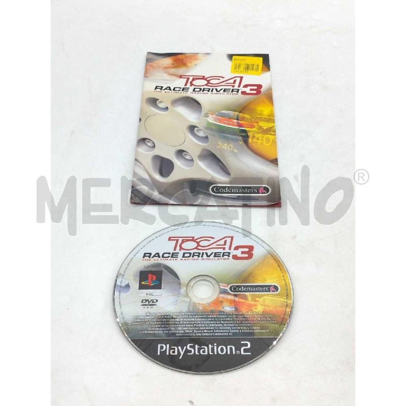 VIDEO GIOCO SONY PS2 TOCA 3 RACE DRIVER THE ULKTIMATE RACING SIMULATOR | Mercatino dell'Usato Moncalieri bengasi 4