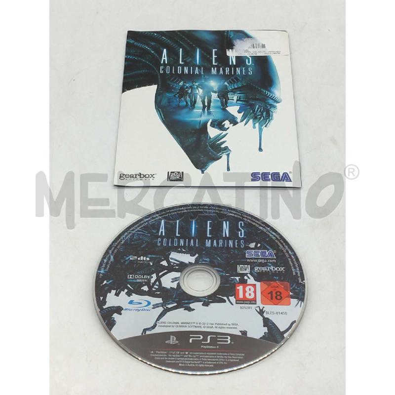 VIDEO GIOCO SONY PS3 ALIENS COLONIAL MARINES EDIZIONE LIMITATA | Mercatino dell'Usato Moncalieri bengasi 4