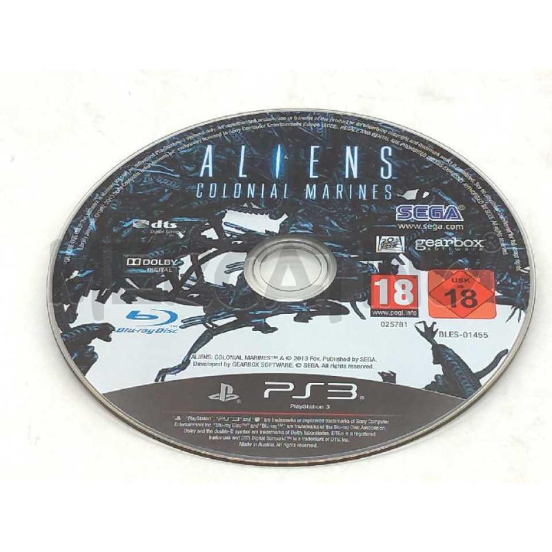 VIDEO GIOCO SONY PS3 ALIENS COLONIAL MARINES EDIZIONE LIMITATA | Mercatino dell'Usato Moncalieri bengasi 5