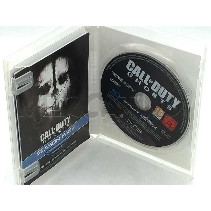 VIDEO GIOCO SONY PS3 CALL OF DUTY GHOSTS | Mercatino dell'Usato Moncalieri bengasi 3