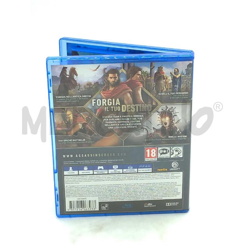 VIDEO GIOCO SONY PS4 ASSASSINS CREED ODYSSEY | Mercatino dell'Usato Moncalieri bengasi 2