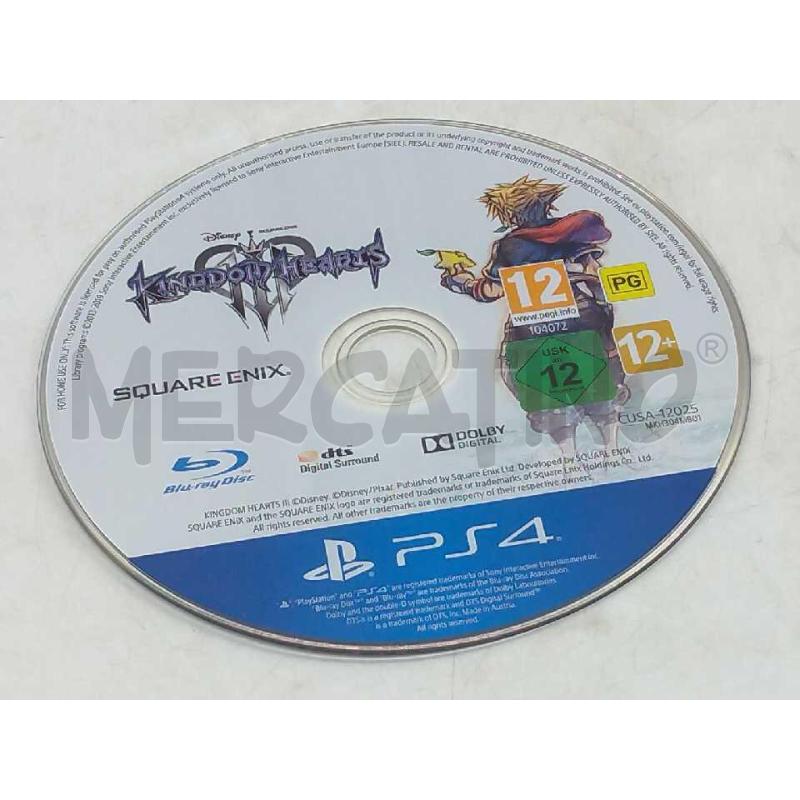 VIDEO GIOCO SONY PS4 DISNEY KINGDOM HEARTS III | Mercatino dell'Usato Moncalieri bengasi 4