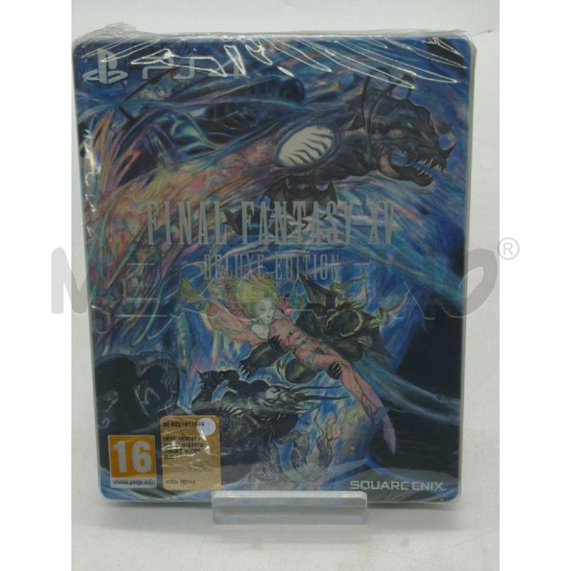 VIDEO GIOCO SONY PS4 FINAL FANTASY XV DELUXE EDITION SIGILLATO CON FILM BLU RAY  | Mercatino dell'Usato Moncalieri bengasi 1
