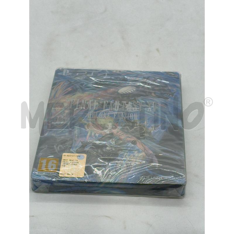 VIDEO GIOCO SONY PS4 FINAL FANTASY XV DELUXE EDITION SIGILLATO CON FILM BLU RAY  | Mercatino dell'Usato Moncalieri bengasi 5