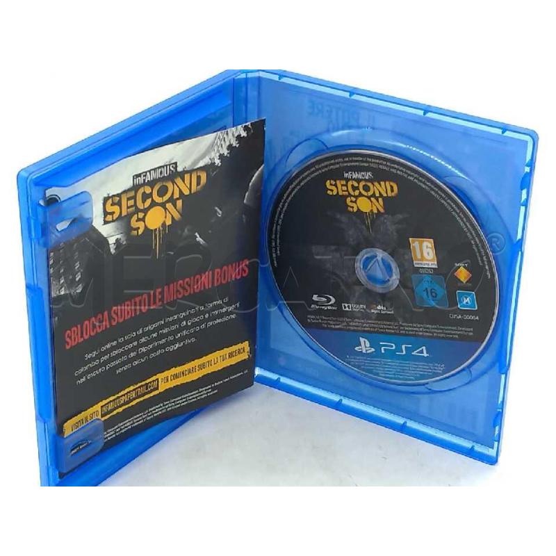 VIDEO GIOCO SONY PS4 INFAMOUS SECOND SON | Mercatino dell'Usato Moncalieri bengasi 3