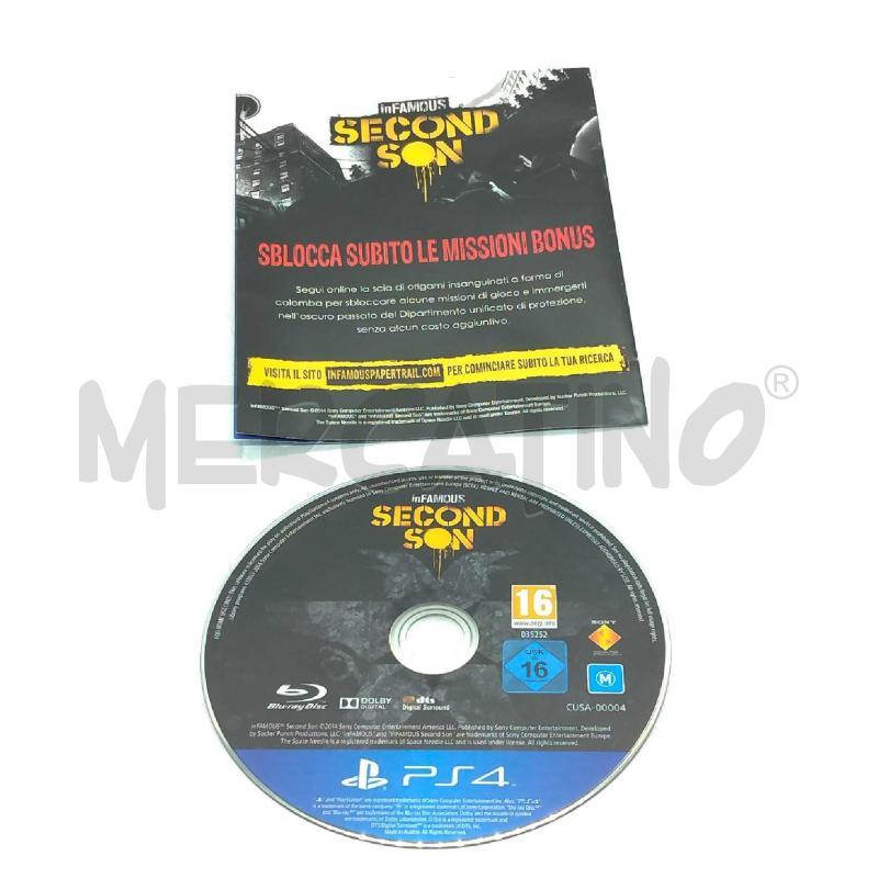 VIDEO GIOCO SONY PS4 INFAMOUS SECOND SON | Mercatino dell'Usato Moncalieri bengasi 4