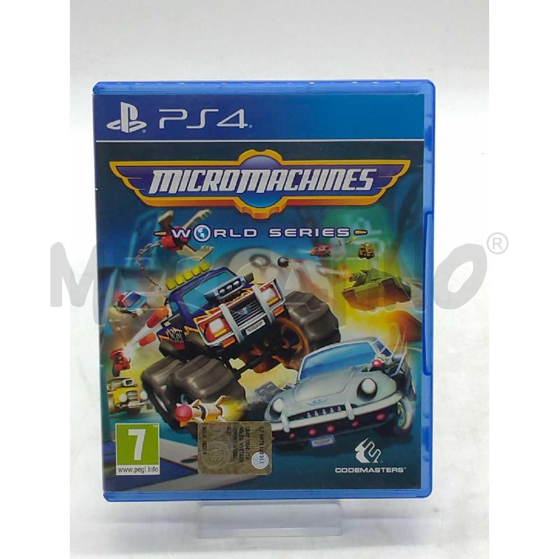 VIDEO GIOCO SONY PS4 MICROMACHINES WORLD SEIRES | Mercatino dell'Usato Moncalieri bengasi 1