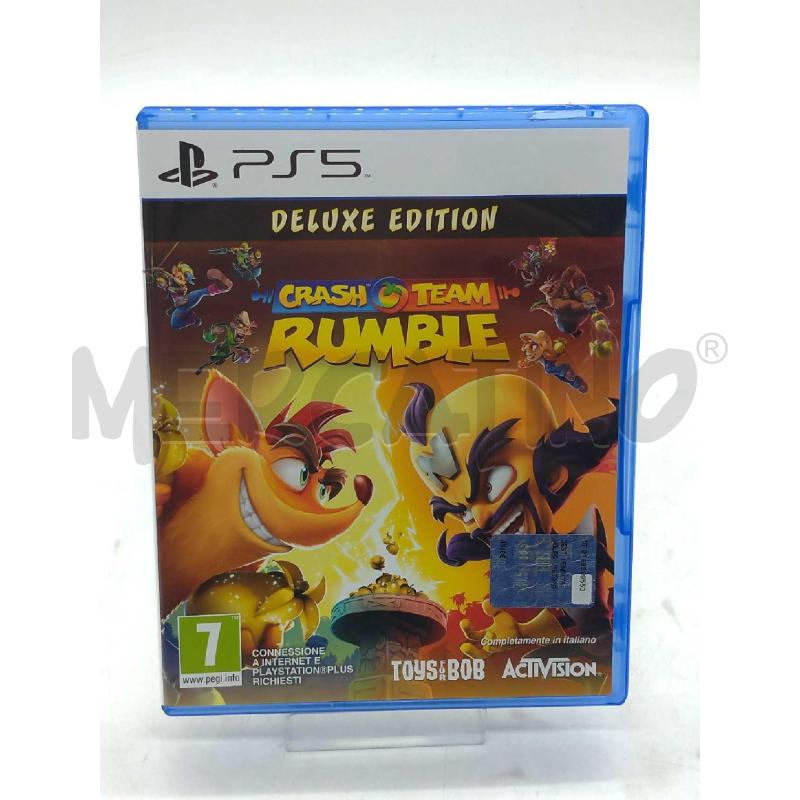 VIDEO GIOCO SONY PS5 CRASH TEAM RUMBLE DELUXE EDITION | Mercatino dell'Usato Moncalieri bengasi 1