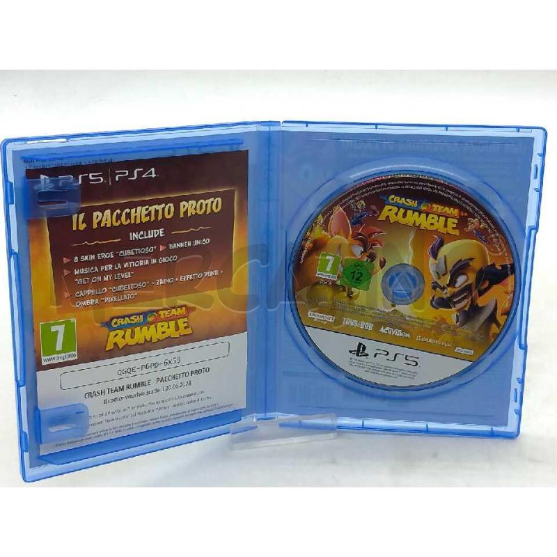 VIDEO GIOCO SONY PS5 CRASH TEAM RUMBLE DELUXE EDITION | Mercatino dell'Usato Moncalieri bengasi 3