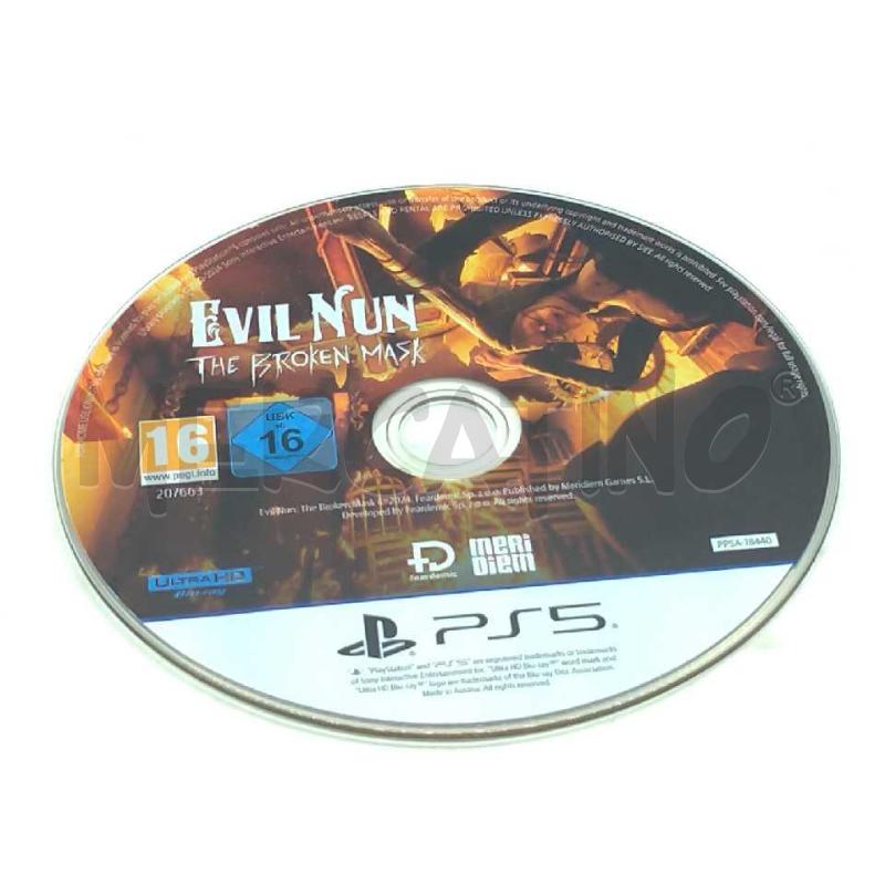 VIDEO GIOCO SONY PS5 EVIL NUN THE BROKEN MASK | Mercatino dell'Usato Moncalieri bengasi 4