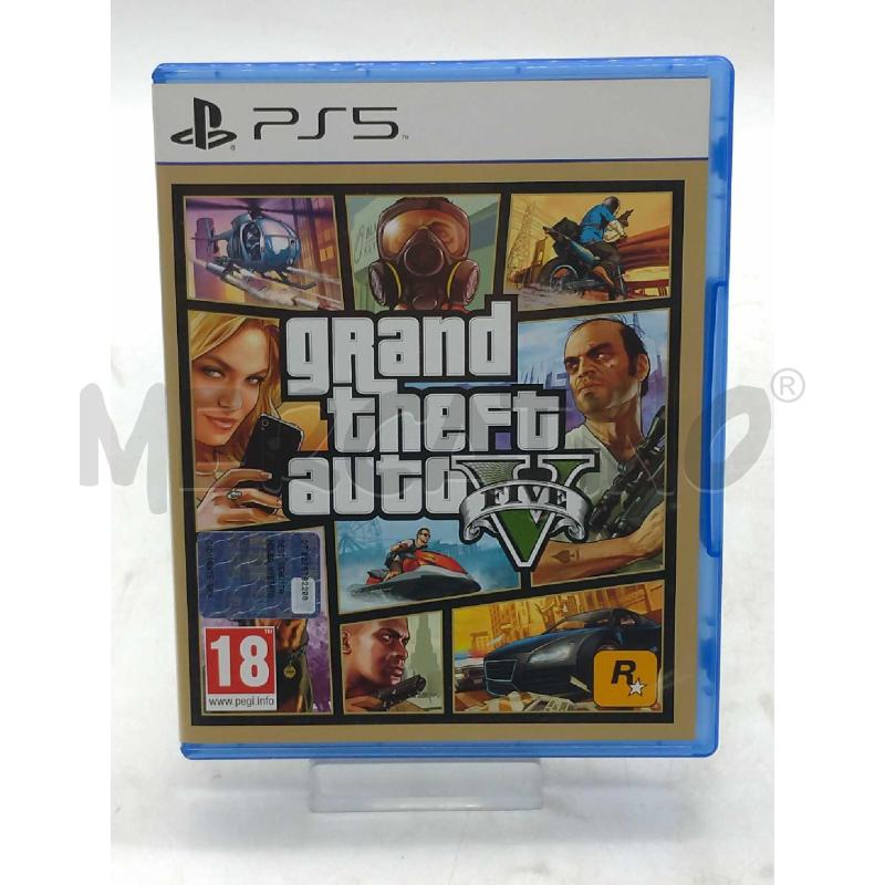 VIDEO GIOCO SONY PS5 GRAND THEFT AUTO FIVE V | Mercatino dell'Usato Moncalieri bengasi 1