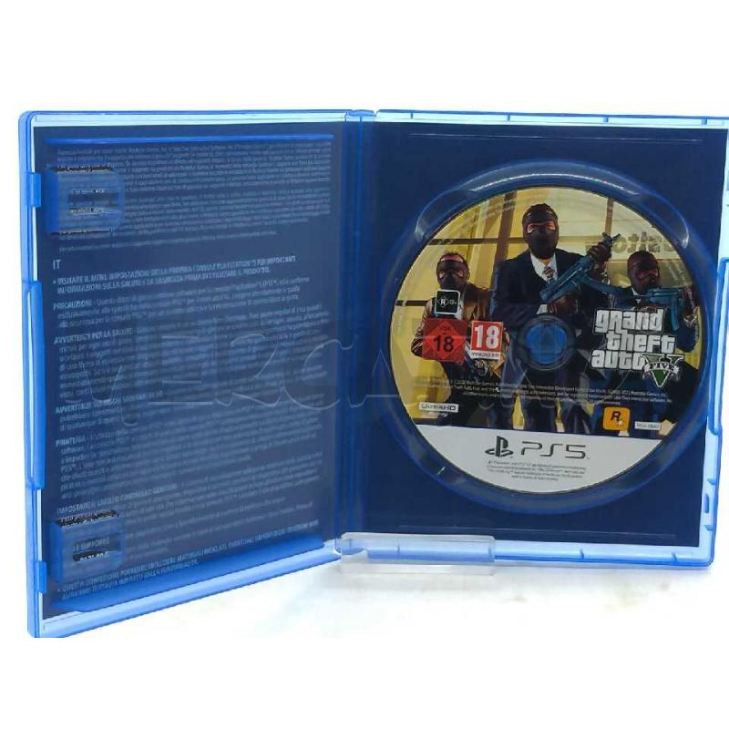 VIDEO GIOCO SONY PS5 GRAND THEFT AUTO FIVE V | Mercatino dell'Usato Moncalieri bengasi 3