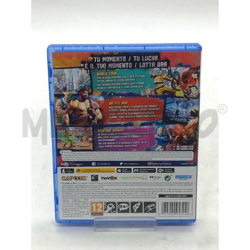 VIDEO GIOCO SONY PS5 STREET FIGHTERS | Mercatino dell'Usato Moncalieri bengasi 2