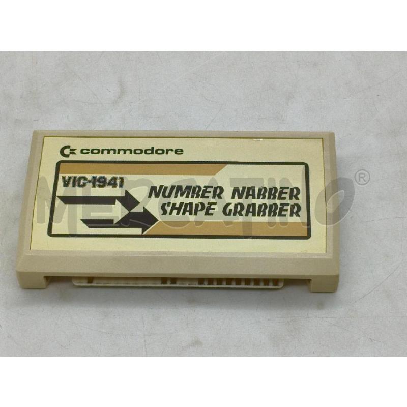 VIDEO GIOCO VIC 20 CARTDRIDGE NUMBER NABBER SHAPE GRABBER | Mercatino dell'Usato Moncalieri bengasi 4