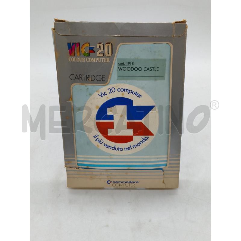 VIDEO GIOCO VIC 20 CARTDRIDGE WOODOO CASTLE | Mercatino dell'Usato Moncalieri bengasi 1