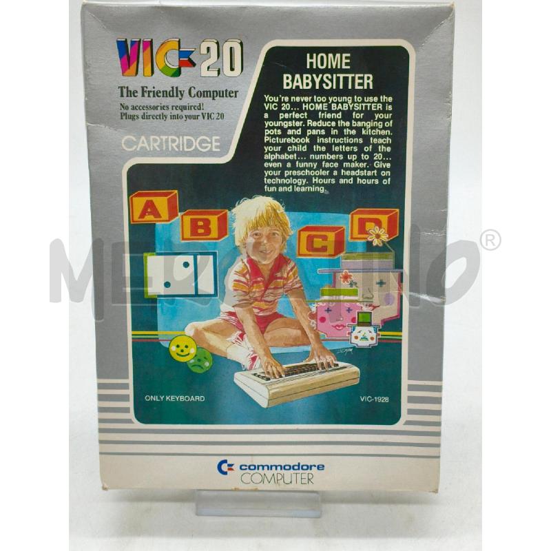 VIDEO GIOCO VIC 20 CARTRIDGE HOME BABYSITTER | Mercatino dell'Usato Moncalieri bengasi 1