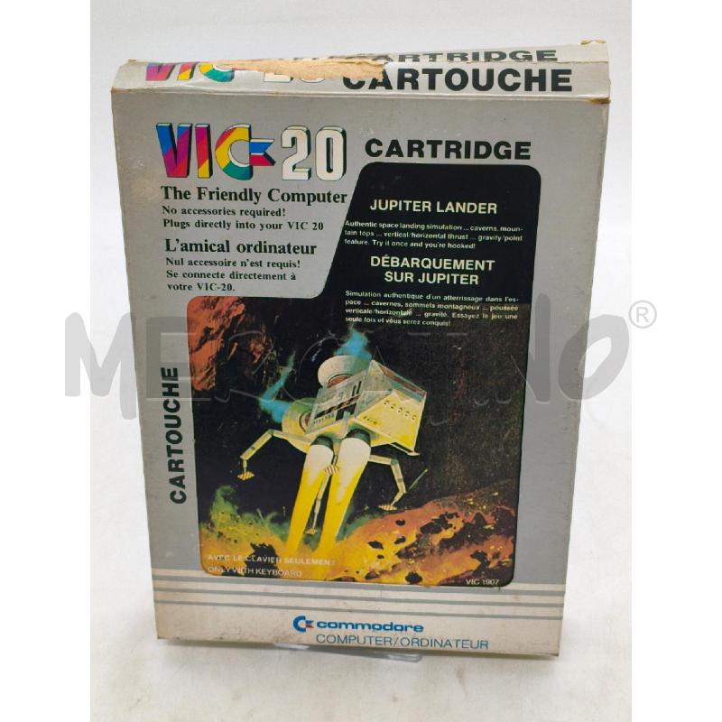 VIDEO GIOCO VIC 20 CARTRIDGE JUPITER LANDER  | Mercatino dell'Usato Moncalieri bengasi 1