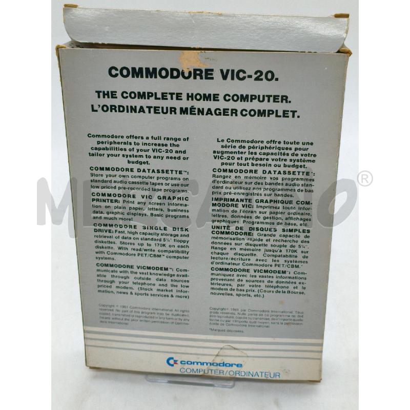 VIDEO GIOCO VIC 20 CARTRIDGE JUPITER LANDER  | Mercatino dell'Usato Moncalieri bengasi 2
