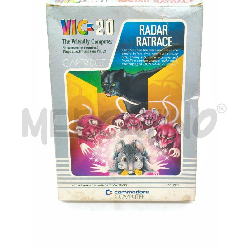 VIDEO GIOCO VIC 20 CARTRIDGE RADAR RATRACE | Mercatino dell'Usato Moncalieri bengasi 1