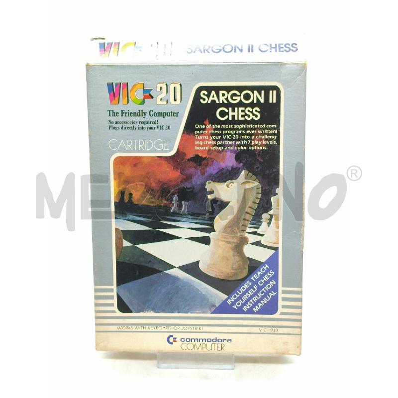 VIDEO GIOCO VIC 20 CARTRIDGE SARGON II CHESS | Mercatino dell'Usato Moncalieri bengasi 1