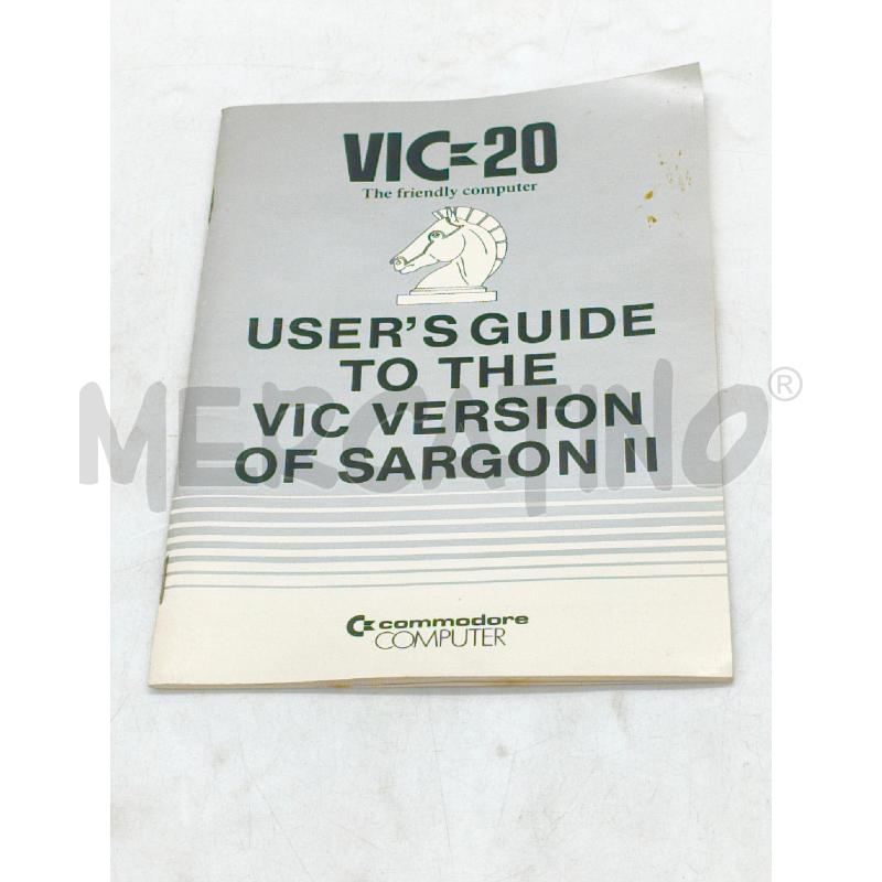 VIDEO GIOCO VIC 20 CARTRIDGE SARGON II CHESS | Mercatino dell'Usato Moncalieri bengasi 3